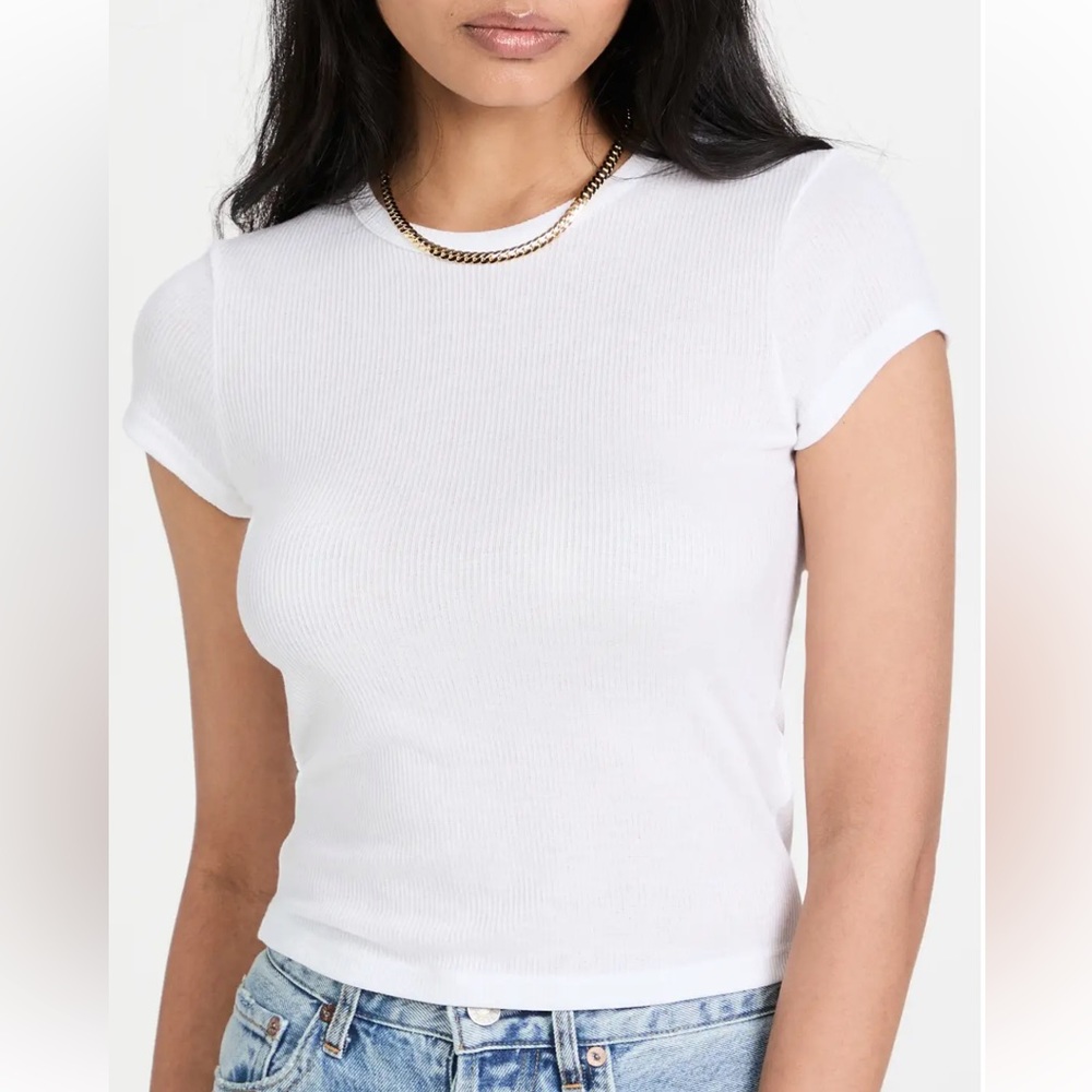 Agolde Ren Tee white size M